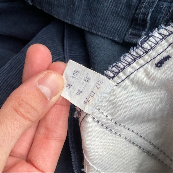 Vintage 70s Levis White Tabs Corduroy Pants - Picture 5 of 6